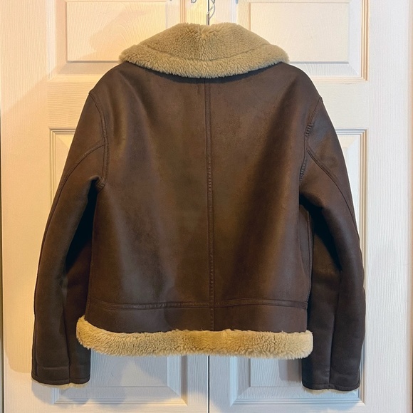 Mango Shearling Collar Jacket – WORN ONCE - Picture 4 of 7
